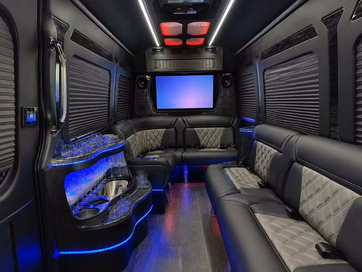 sprinter limousine inside
